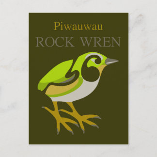 Postal Rock Wren, South Island, NZ bird