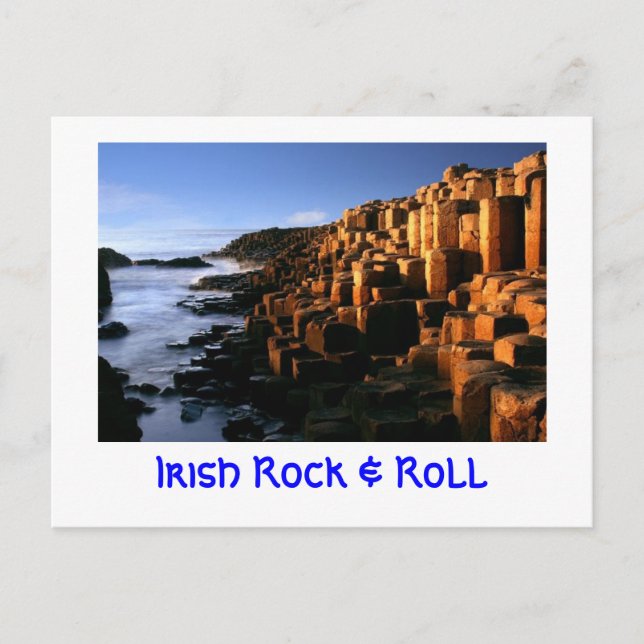 Postal "Rock y Rollo Irlandés" (Anverso)