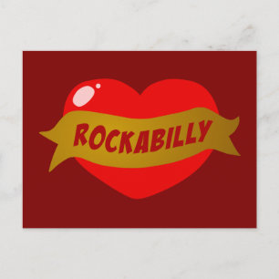 Postal Rockabilly Tattoo Heart