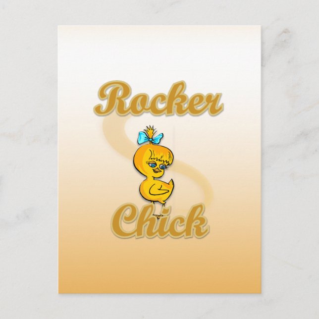 Postal Rocker Chick (Anverso)