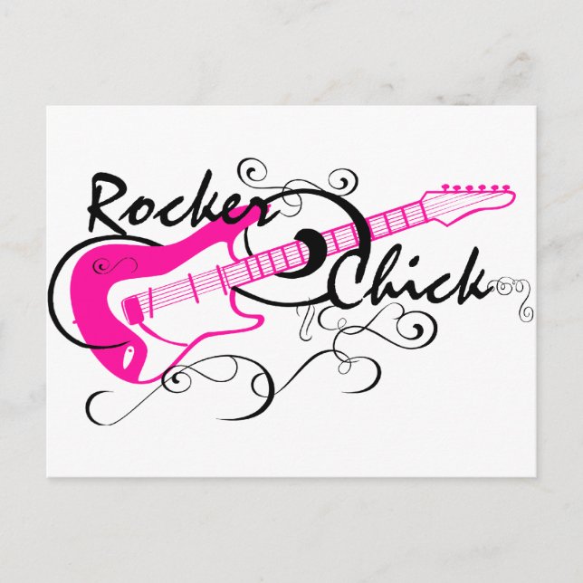 Postal Rocker Chick (Anverso)