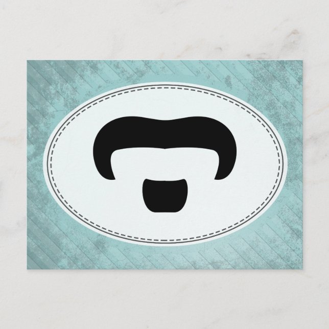 Postal Rocker Mustache (Anverso)