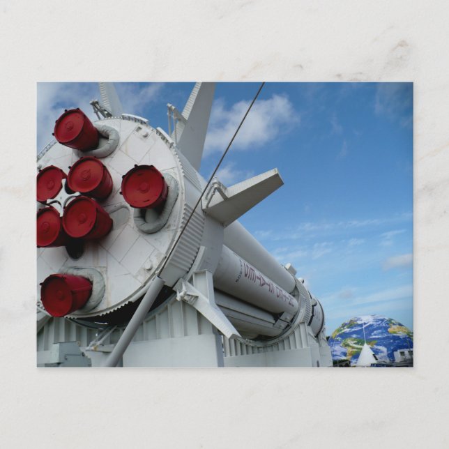 Postal Rocket, Centro Espacial Kennedy, Florida (Anverso)