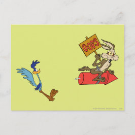 Postal Rocket WILE E. COYOTE™ y ROAD RUNNER™ ACME