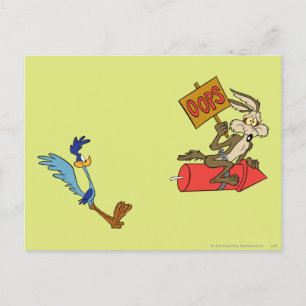 Postal Rocket WILE E. COYOTE™ y ROAD RUNNER™ ACME