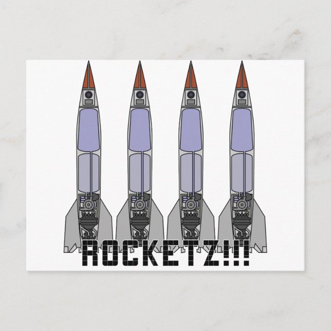 Postal Rocketz3 (Anverso)