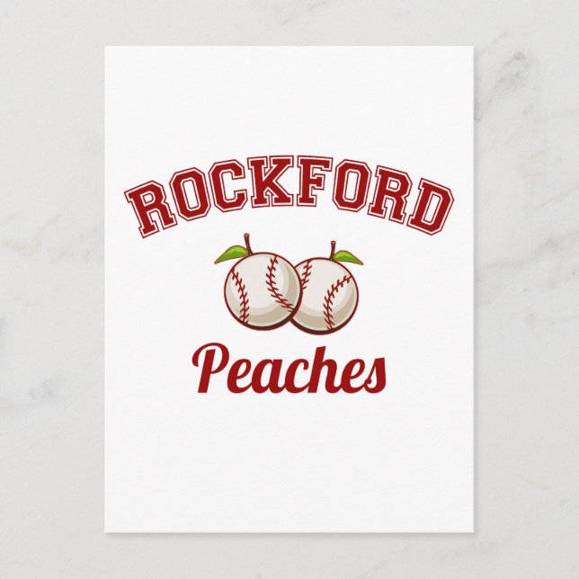 Postal Rockford Peaches (Anverso)
