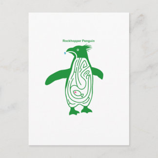 Postal Rockhopper Penguin Maze G