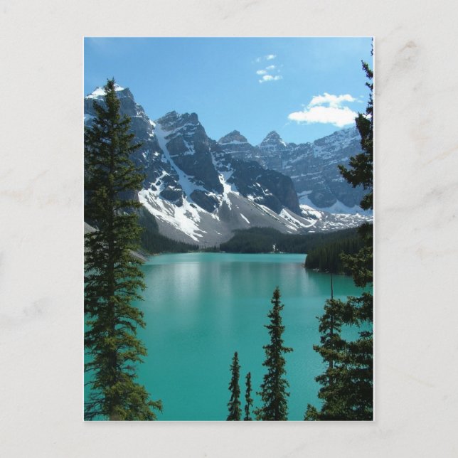 Postal Rockies - Lago Moraine (Anverso)