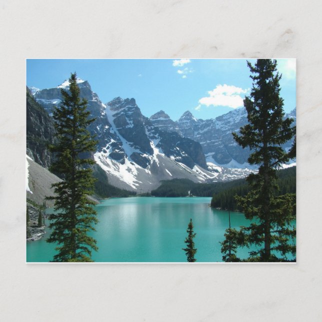 Postal Rockies - Lago Moraine (Anverso)