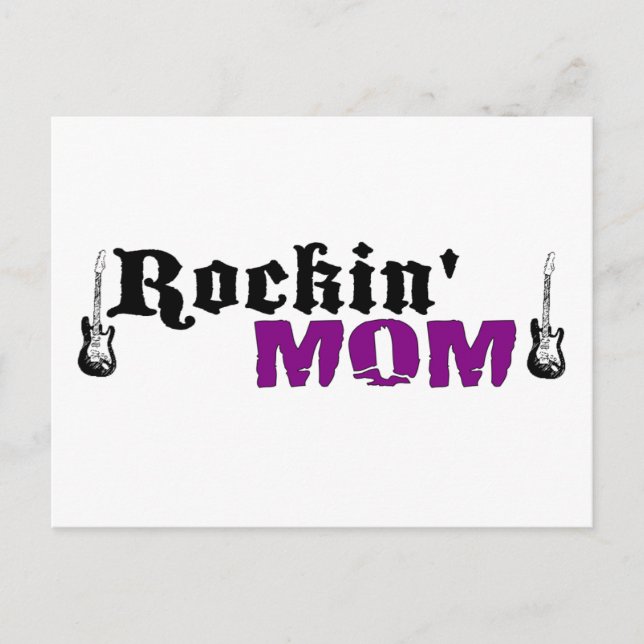 Postal Rockin Mom (Anverso)