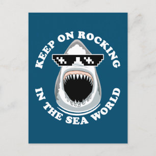 Postal Rocking In The Sea World - Cita De Los Amantes Del