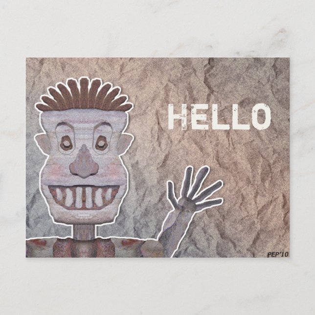 Postal Rockman (Anverso)