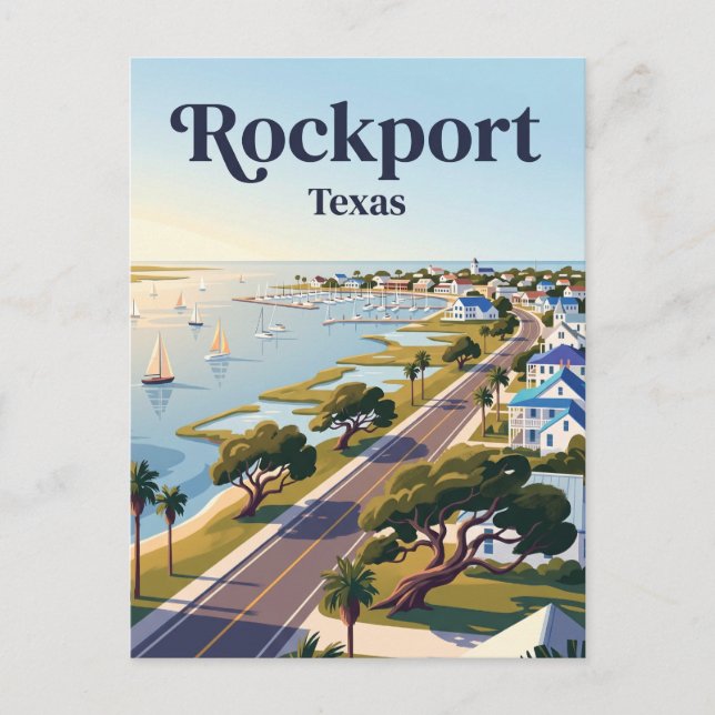 Postal Rockport Estados Unidos (Anverso)