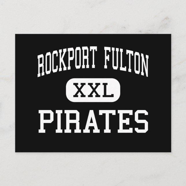 Postal Rockport Fulton - Pirates - High - Rockport Texas (Anverso)