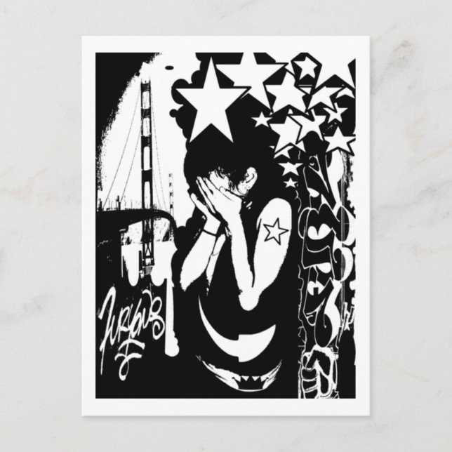 Postal Rockstar (Anverso)