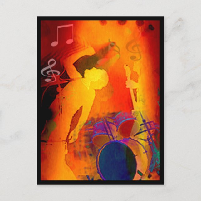 Postal Rockstar (Anverso)