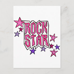 Postal RockStar en PInk