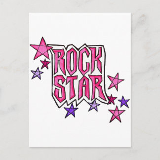 Postal RockStar en PInk