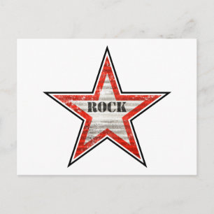 Postal Rockstar (fondo blanco)