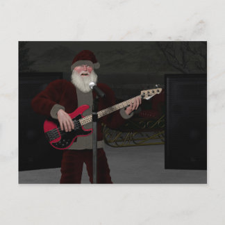 Postal Rockstar Santa