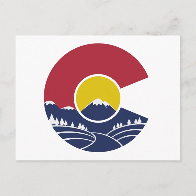 Postal Rocky Mountain Colorado C (Anverso)