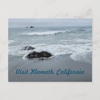 Postal Rocky North California Coast Pacific Beach