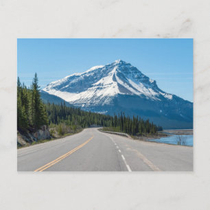 Postal Rocosas canadienses - Autopista Icefields Parkway