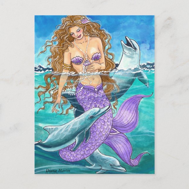 Postal RODEADO DE JOY por Diana Martin (Anverso)