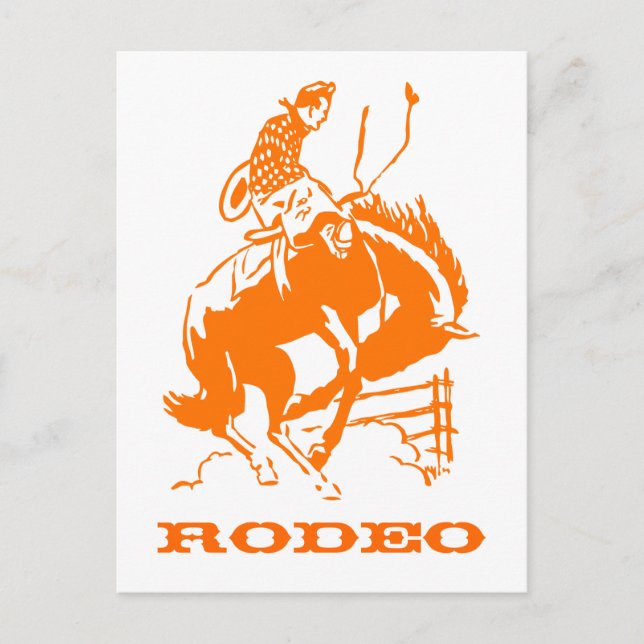 Postal Rodeo de VIntage (Anverso)