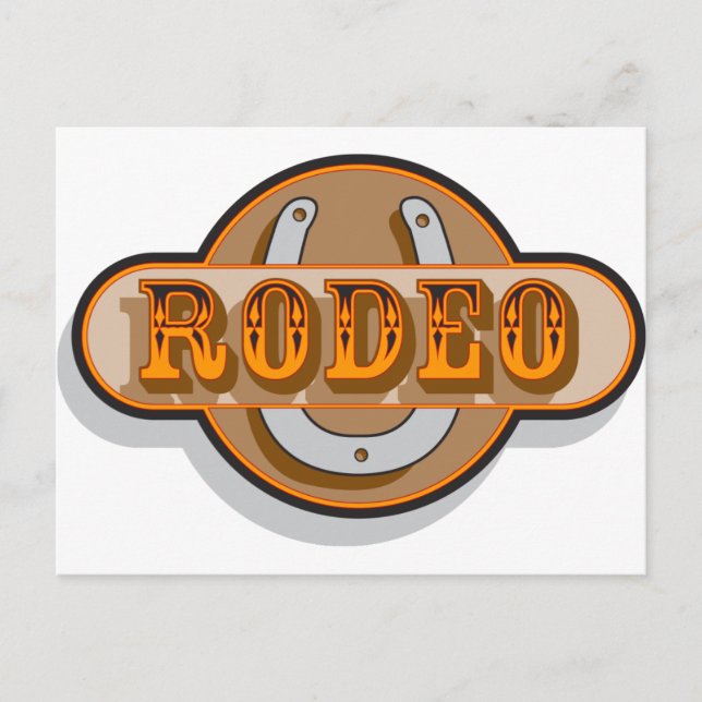 Postal Rodeo Horseshoe (Anverso)