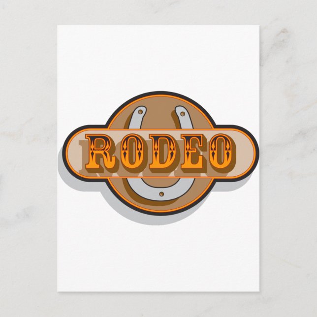 Postal Rodeo Horseshoe (Anverso)