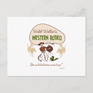 Postal 'Rodeo occidental retro