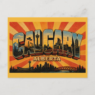 Postal Rodeo y Energía de Calgary Alberta