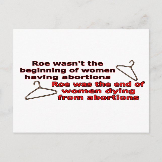 Postal Roe V Wade (Anverso)