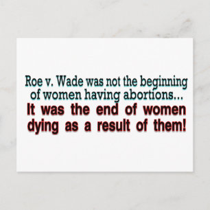 Postal roe v. wade