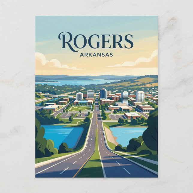 Postal Rogers EE. UU. (Anverso)