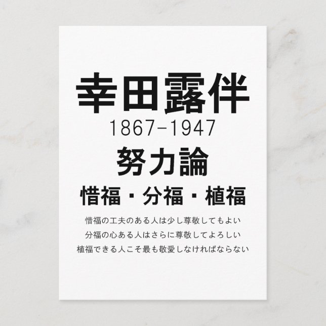 Postal Rohan Koda (Anverso)