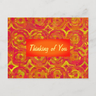 Postal roja, Naranja y amarilla