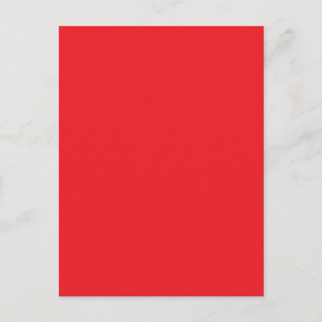 Postal Rojo (Anverso)