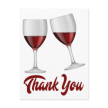 Rojo Borgoña Gracias Vino / Gafas De Champagne