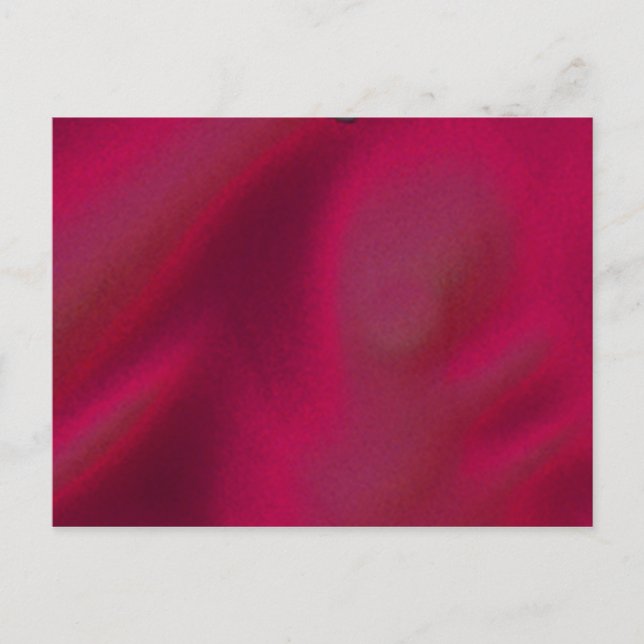 Postal Rojo de terciopelo de Crimson (Anverso)