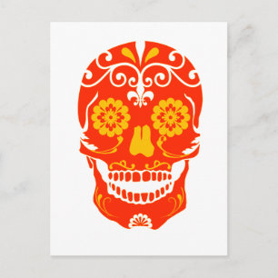 POSTAL ROJO DESPEDIDO
