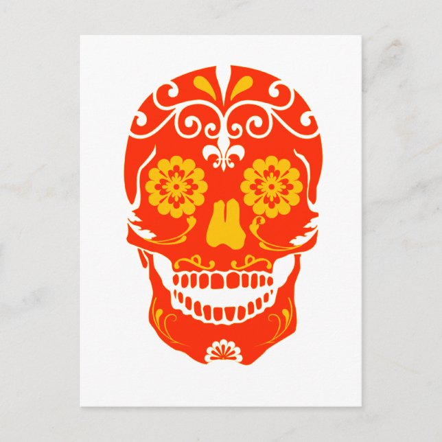 POSTAL ROJO DESPEDIDO (Anverso)
