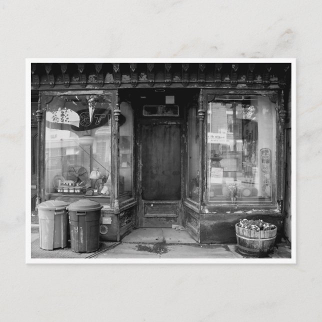 POSTAL ROJO HOOK, BROOKLYN (Anverso)