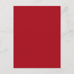 Postal Rojo Manzana de Caramelo Otoño Temporada de Otoño 