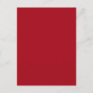Postal Rojo Manzana de Caramelo Otoño Temporada de Otoño 