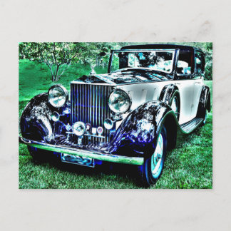 Postal Roll Royce clásico