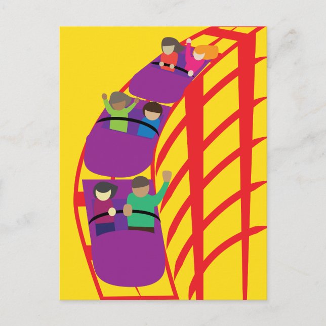 Postal Roller Coaster Upclose (Anverso)