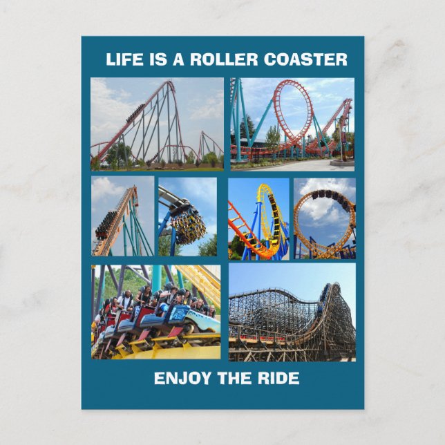 POSTAL ROLLER COASTERS  (Anverso)